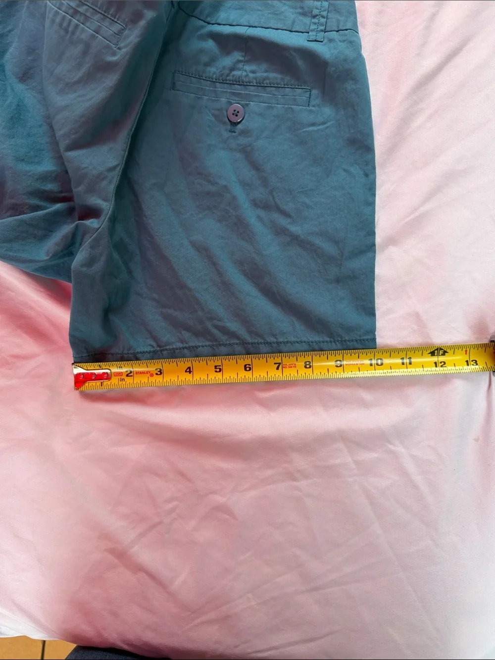 J. Crew Teal Chino Bermuda Shorts
